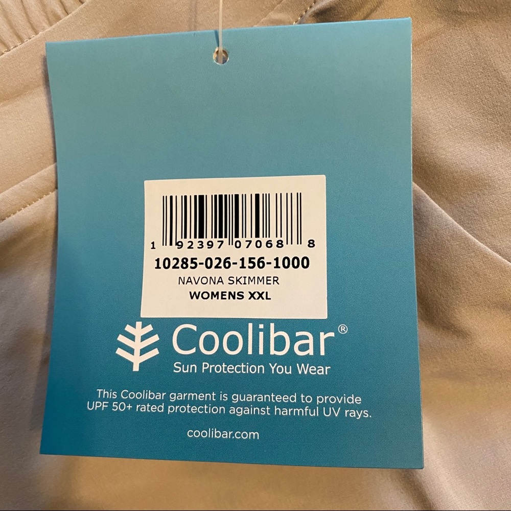 Plus Size Gray Coolibar Bermuda Shorts - Picture 8 of 9